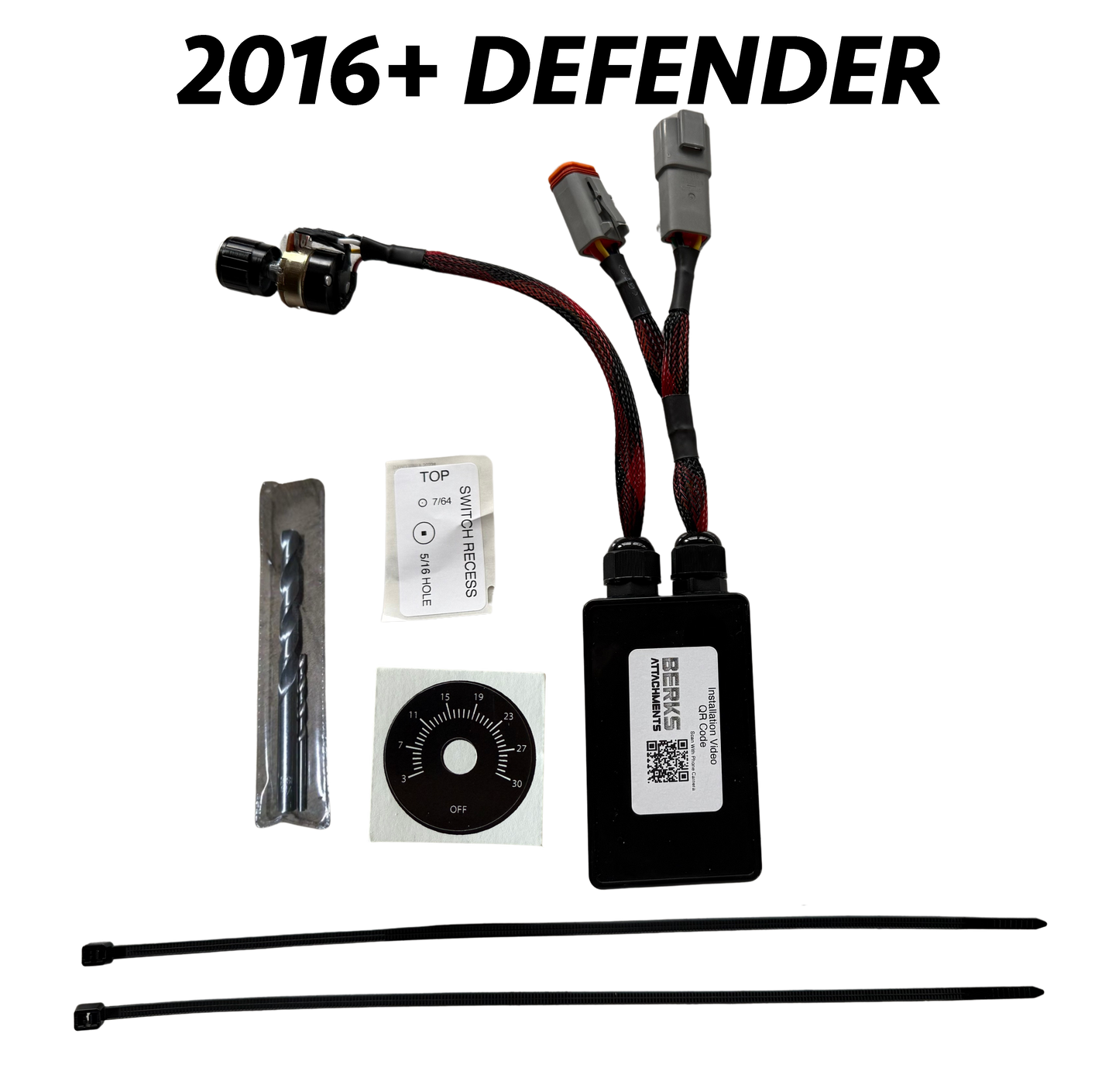 Plug & Play Intermittent Wiper Delay Kit for Can-Am Defender (2016-Present) | 3-30 Sec Adjustable Delay Knob | Easy Install & Durable Design