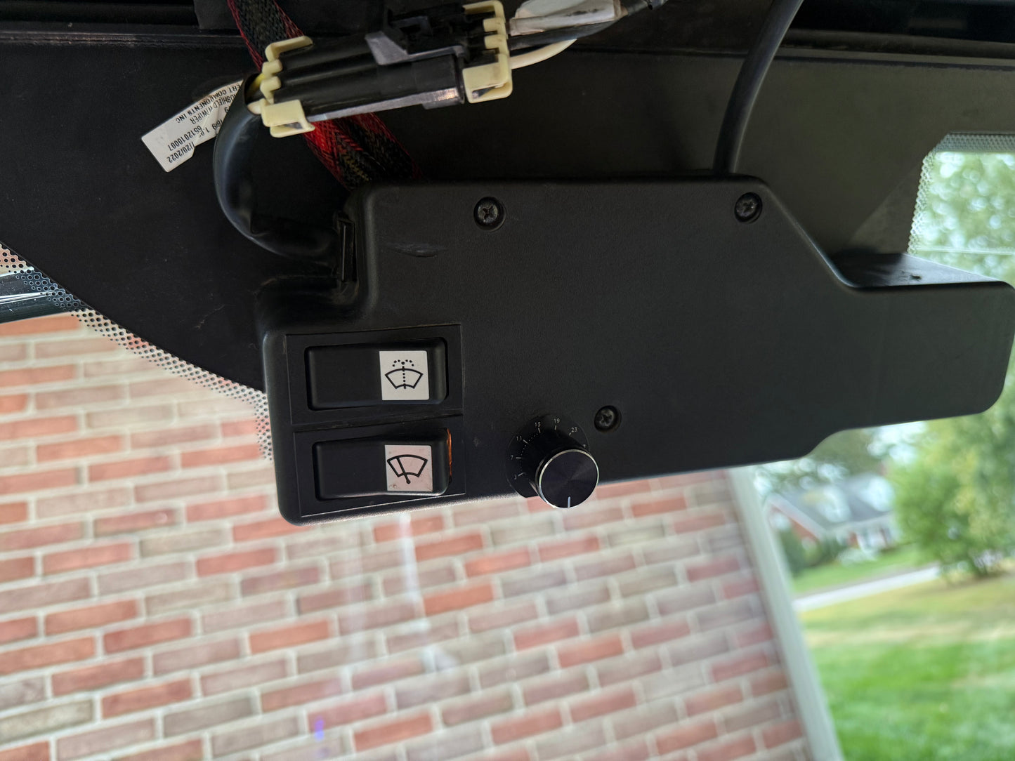 Plug & Play Intermittent Wiper Delay Kit for 21+ Yamaha Wolverine X2, X4, RMAX2, RMAX4 | 3-30 Sec Adjustable Delay Knob | Easy Install & Durable Design