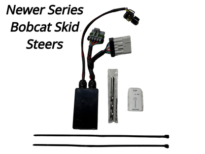 Plug & Play Intermittent Wiper Delay Kit for Newer Series Bobcat Skid Steers | 3-30 Sec Adjustable Delay Knob | Easy Install & Durable Design