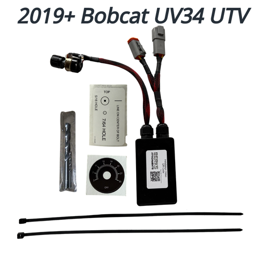 Plug & Play Intermittent Wiper Delay Kit for 2019-2026 Bobcat UTV | 3-30 Sec Adjustable Delay Knob | Easy Install & Durable Design