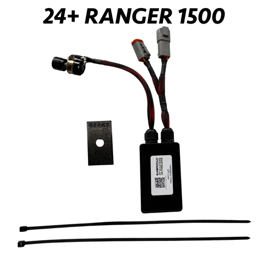 Plug & Play Intermittent Wiper Delay Kit for 24+ Polaris XD 1500 | 3-30 Sec Adjustable Delay Knob | Easy Install & Durable Design