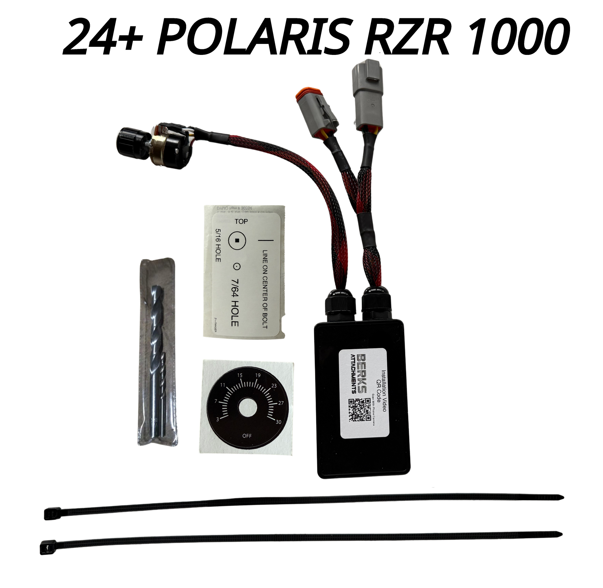 Plug & Play Intermittent Wiper Delay Kit for 24+ Polaris RZR 1000