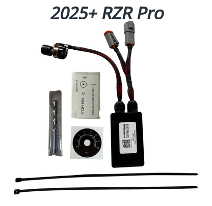 Plug & Play Intermittent Wiper Delay Kit for 25+ Polaris RZR Pro | 3-30 Sec Adjustable Delay Knob | Easy Install & Durable Design