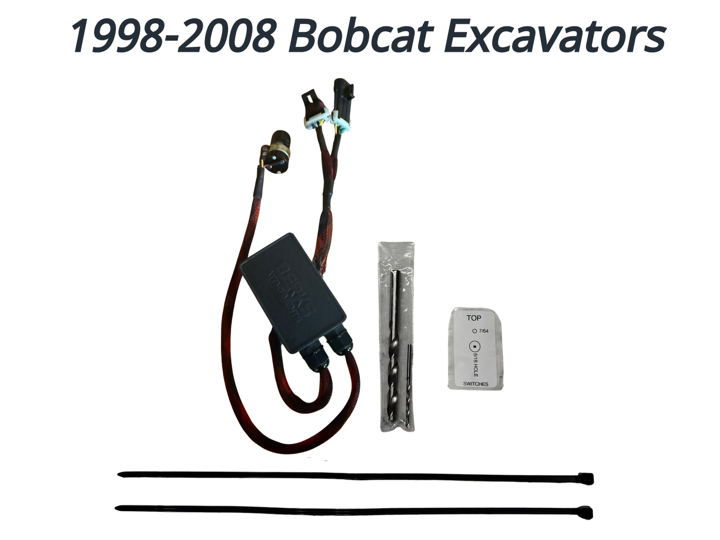 Plug & Play Intermittent Wiper Delay Kit for 1998-2008 Bobcat Excavators| 3-30 Sec Adjustable Delay Knob | Easy Install & Durable Design