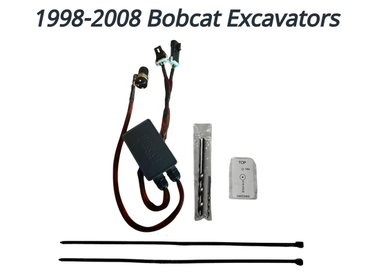 Plug & Play Intermittent Wiper Delay Kit for 1998-2008 Bobcat Excavators| 3-30 Sec Adjustable Delay Knob | Easy Install & Durable Design