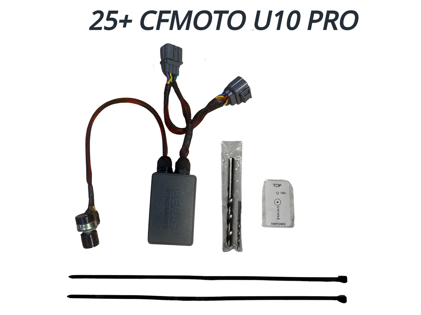 Plug & Play Intermittent Wiper Delay Kit for CFMOTO U10 Pro (2025-Present) | 3-30 Sec Adjustable Delay Knob | Easy Install & Durable Design
