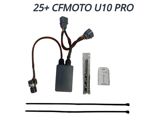Plug & Play Intermittent Wiper Delay Kit for CFMOTO U10 Pro (2025-Present) | 3-30 Sec Adjustable Delay Knob | Easy Install & Durable Design