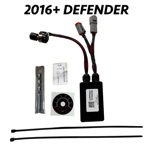 Plug & Play Intermittent Wiper Delay Kit for Can-Am Defender (2016-Present) | 3-30 Sec Adjustable Delay Knob | Easy Install & Durable Design