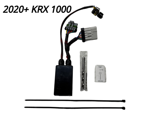 Plug & Play Intermittent Wiper Delay Kit for 2020+ Kawasaki KRX 1000 | 3-30 Sec Adjustable Delay Knob | Easy Install & Durable Design