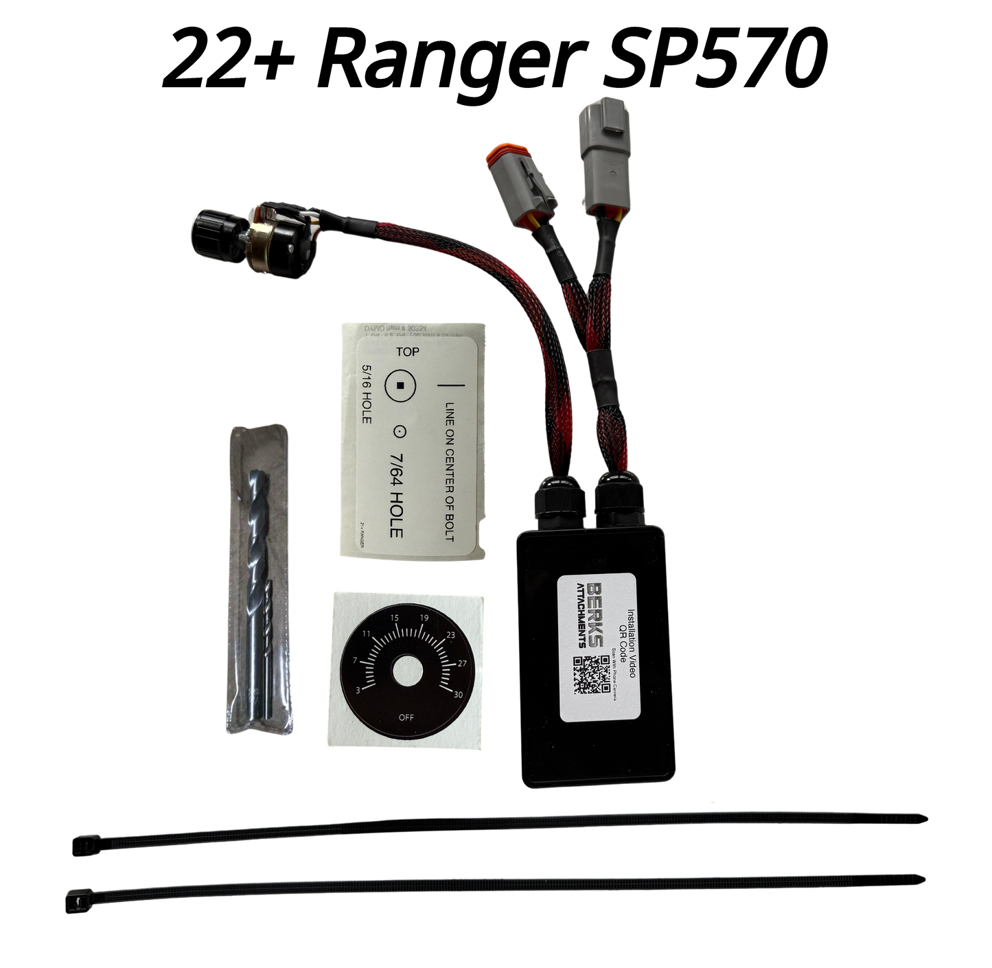 Plug & Play Intermittent Wiper Delay Kit for 22+ Polaris Ranger SP570 | 3-30 Sec Adjustable Delay Knob | Easy Install & Durable Design