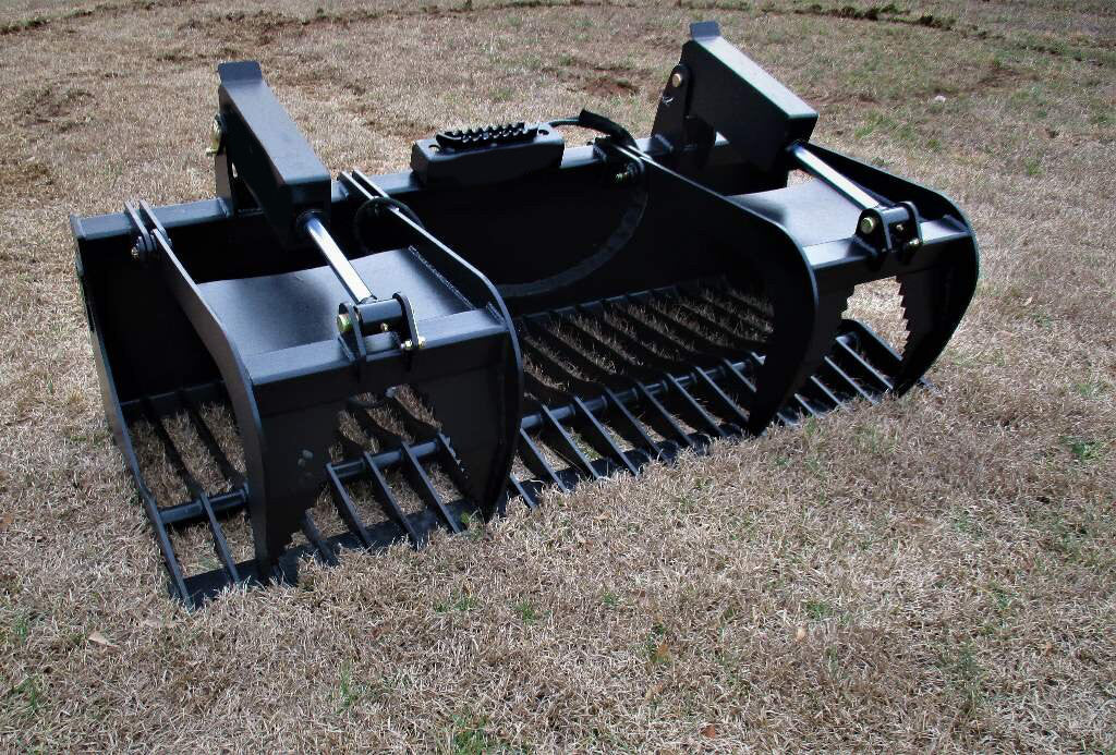 2024 New HD BA3 Skid Steer Rock / Root / Demolition Grapple