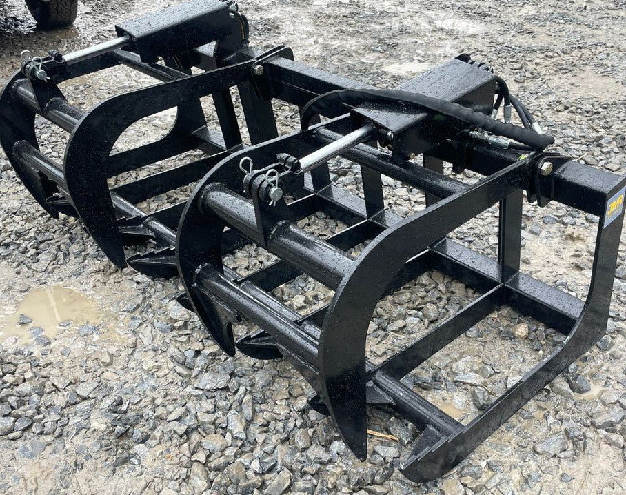 Heavy Duty USA Made 72" Skid Steer Root/Brush/Log Grapple Skid Steer/Tractor