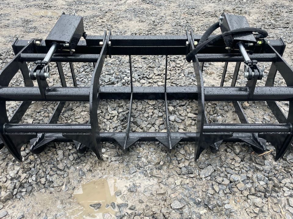 Heavy Duty USA Made 72" Skid Steer Root/Brush/Log Grapple Skid Steer/Tractor