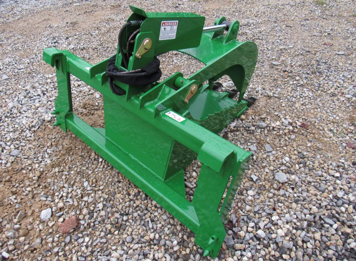 2024 New John Deere Loader Tractor Stump Grapple