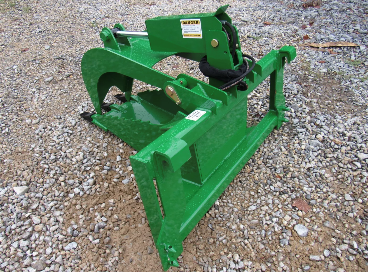 2024 New John Deere Loader Tractor Stump Grapple