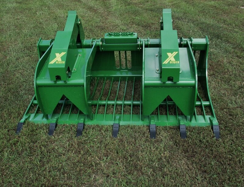 2024 New X Series Rock Grapple w/ teeth for 65HP+ Tractors