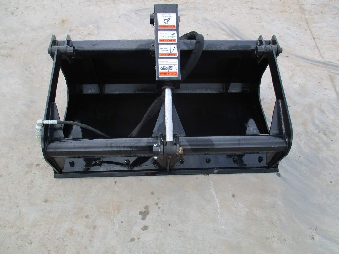 2024 New Mini Skid Steer Solid/Flat Bottom Root Grapple Attachment