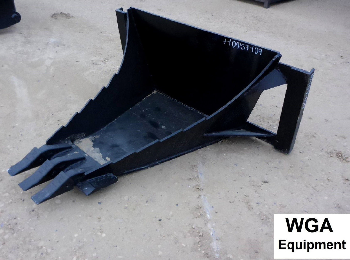 2024 New Skid Steer HD Long Bottom Tooth Stump Bucket